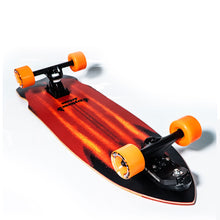 Lade das Bild in den Galerie-Viewer, SIXTY-SIX Dual system  Surf Skateboard Red Flame Beetle
