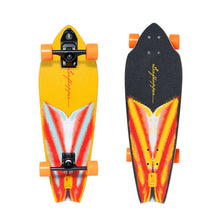 Lade das Bild in den Galerie-Viewer, SIXTY-SIX 31in Surfskate Dual System Trucks Leafhopper
