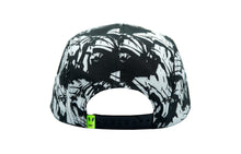 Lade das Bild in den Galerie-Viewer, SIXTY-SIX Black and white splash ink flat brim hat
