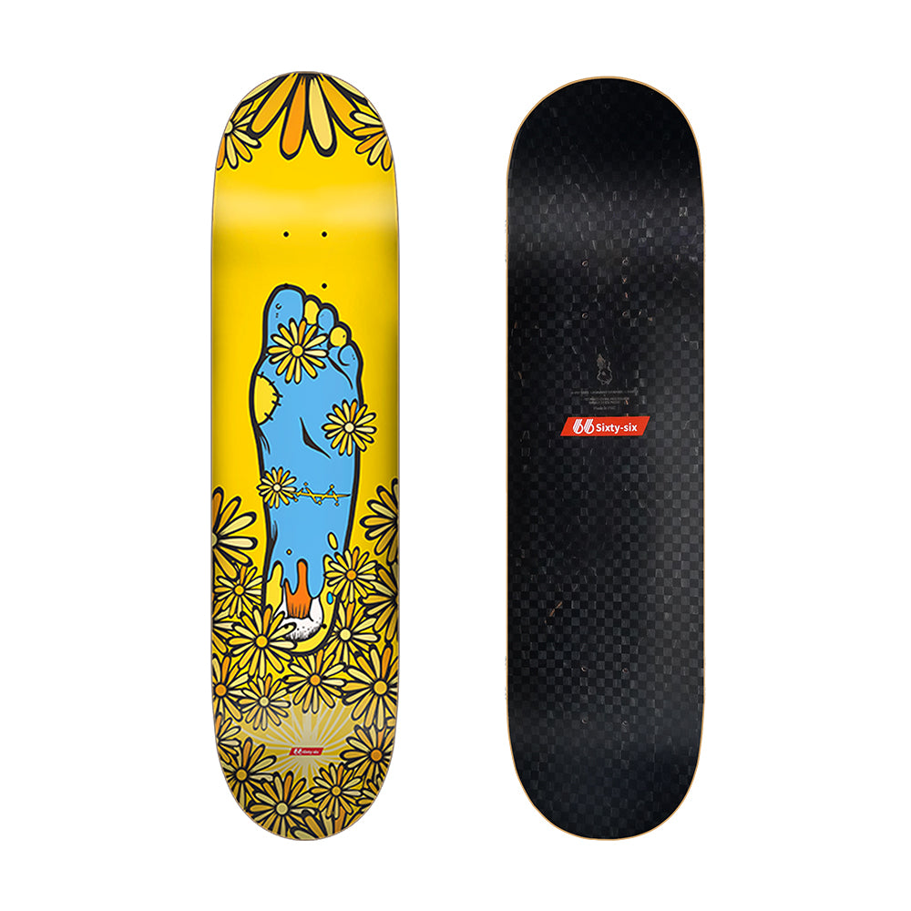 Sixty-six skateboard Deck